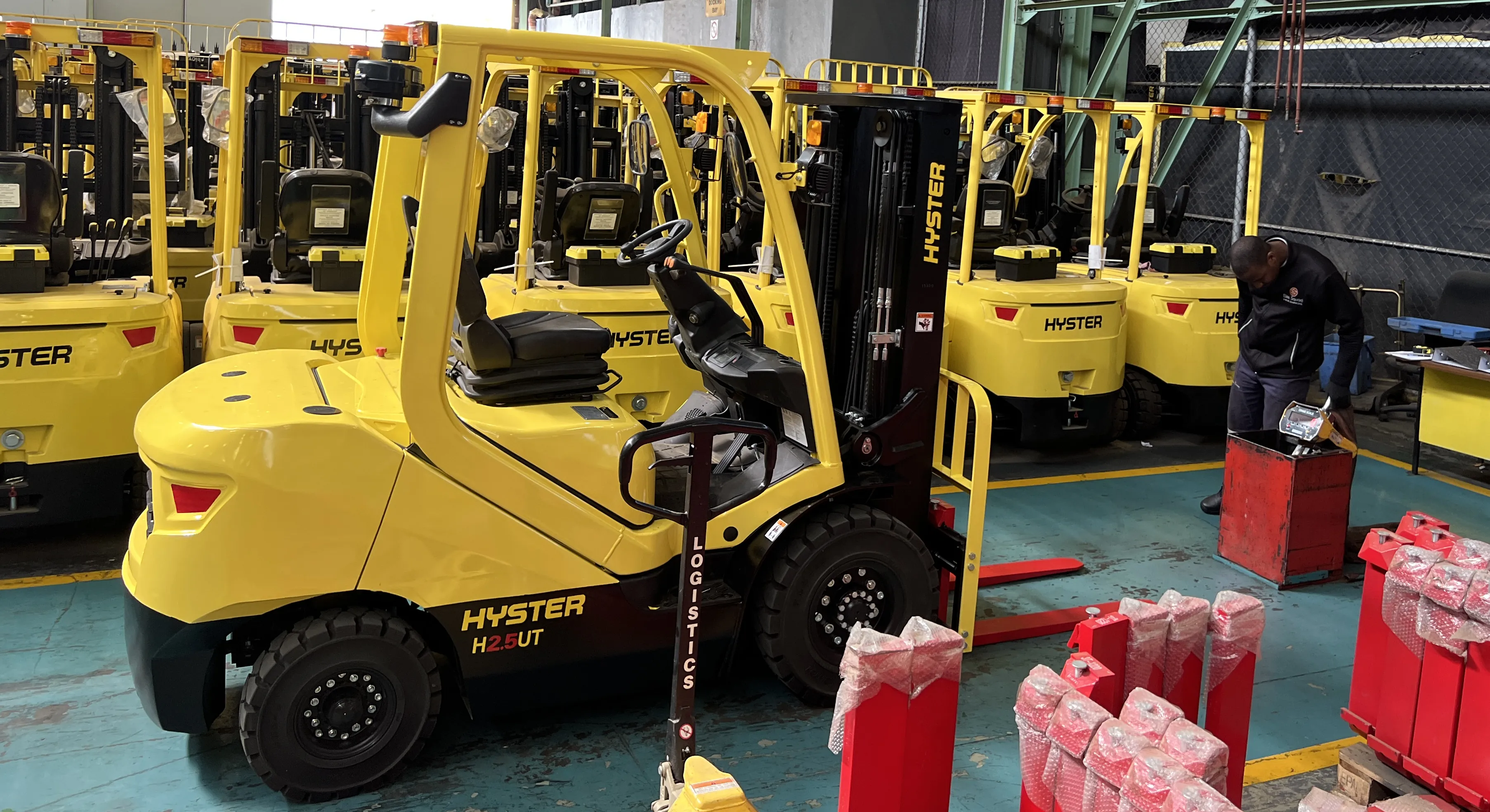 electric forklifts